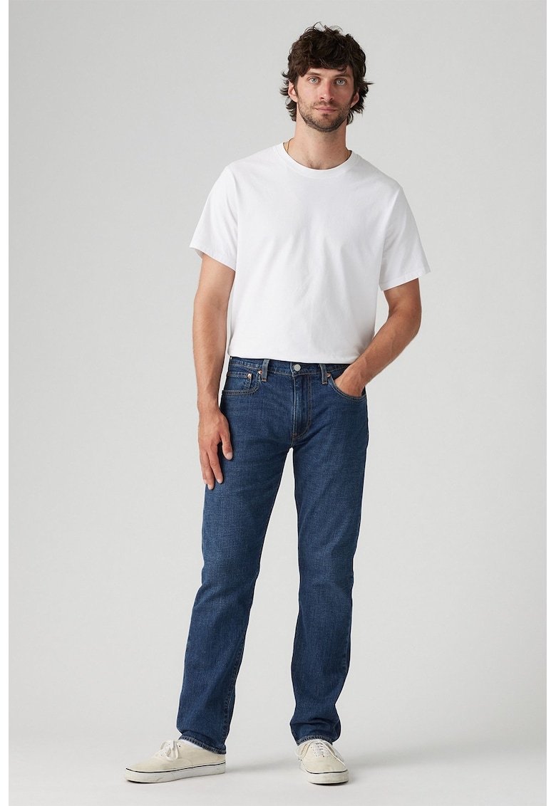 Blugi elastici cu croiala conica 502™ - Albastru indigo