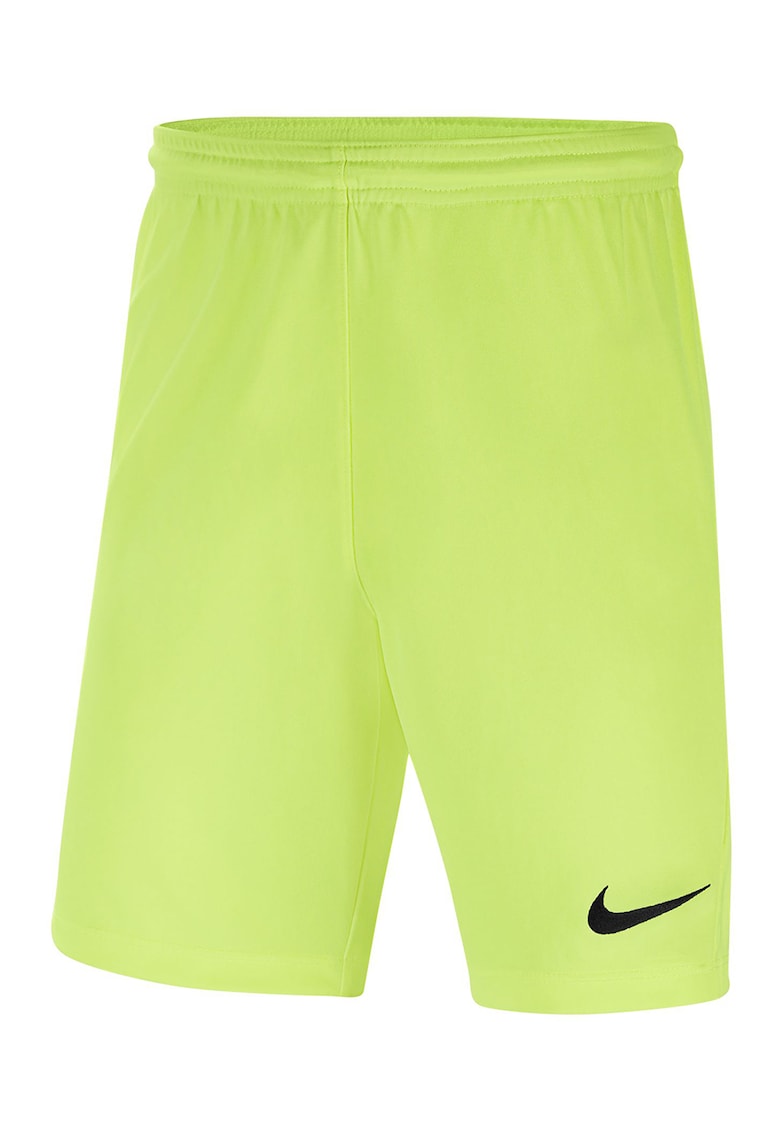 Pantaloni scurti cu tehnologie Dri-FIT pentru fotbal Park III - Verde neon