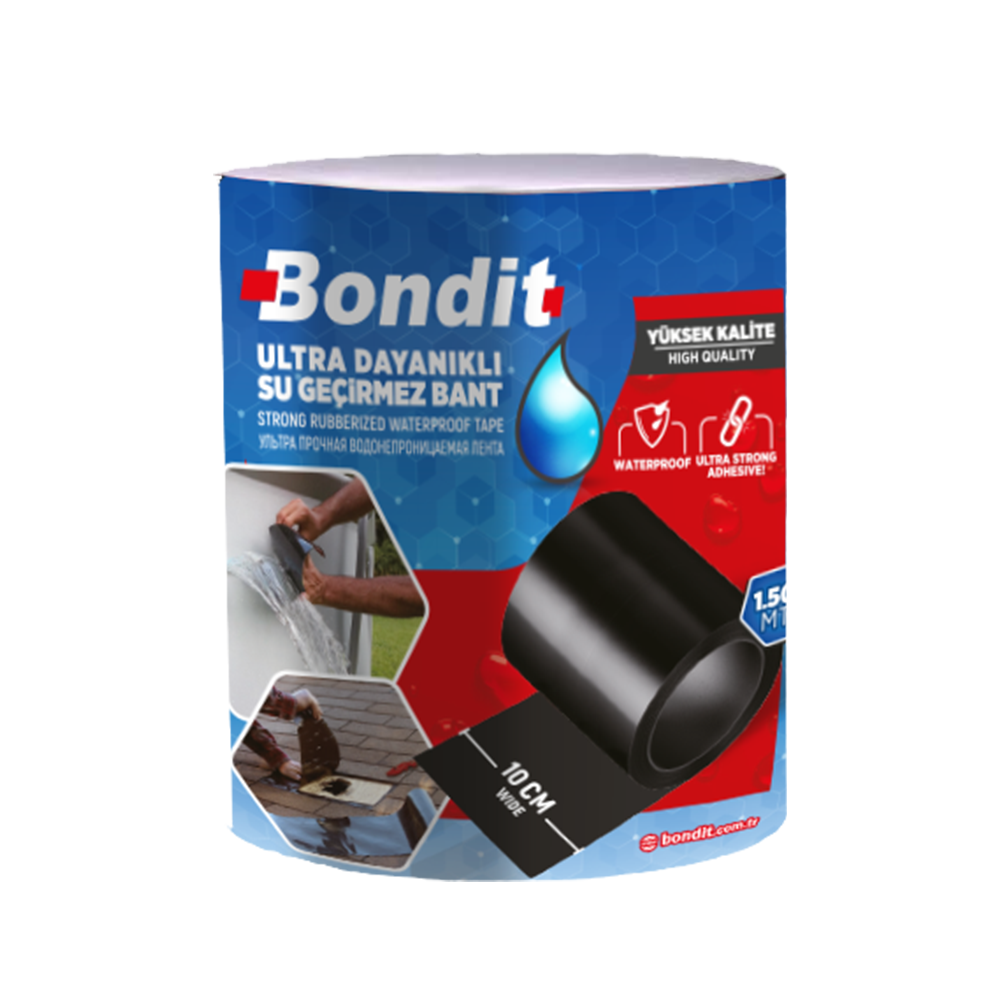 Banda impermeabila Bondit, interior/exterior, PVC, 1.5 m x 100 mm