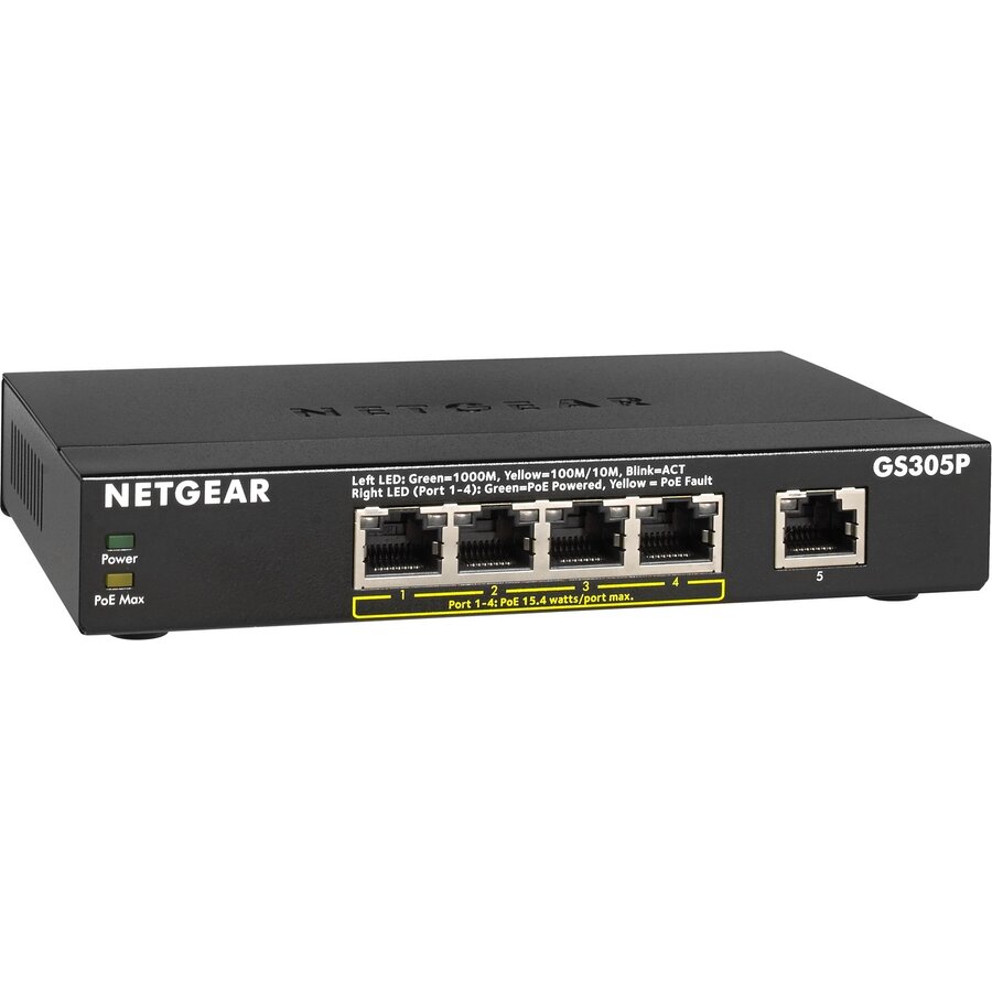 Switch GS305P-300EUS Negru