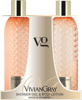 Set cadou Vivian Gray Neroli & Amber, Unisex, Gel de dus, 300 ml + Lotiune de corp, 300 ml