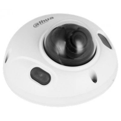 Camera dome IP Dahua IPC-HDBW3241F-AS-0210B-S2, 2 MP, lentila 2.1 mm, IR 30 m, Smart H.265+, WizSense, microfon, slot card, IP67/IK10, PoE