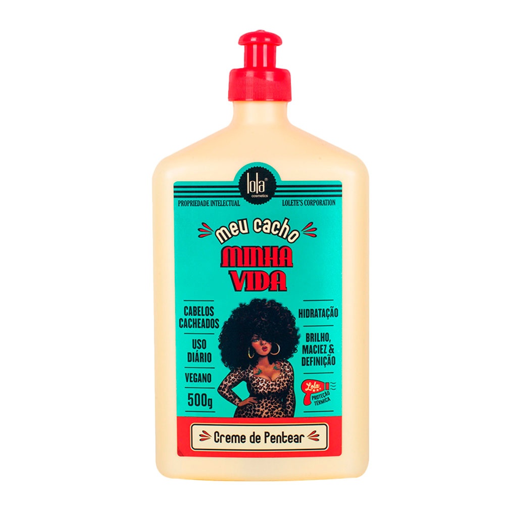 Crema de par multifunctionala Meu Cacho Mihna Vida Lola Cosmetics, 500 g (Gramaj: 500 ml)