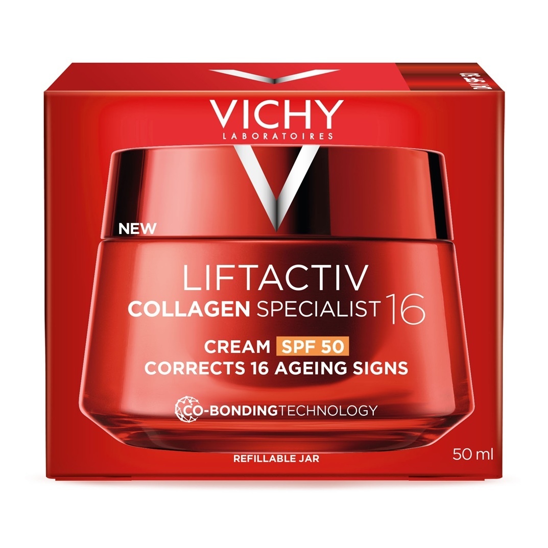 Crema antirid de zi cu SPF 50 Liftactiv Collagen Specialist 16 Vichy, 50 ml (Gramaj: 50 ml)