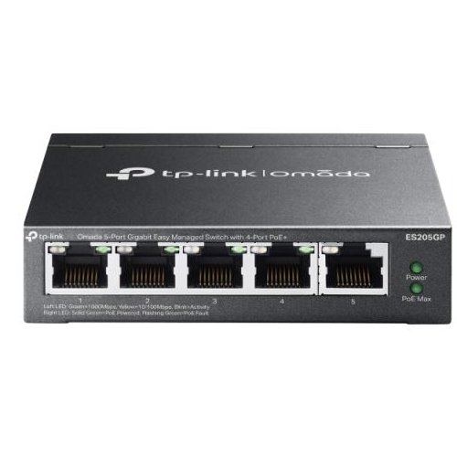 Omada 8-Port 10G Desktop/Rackmount Switc TP-LINK ES205GP