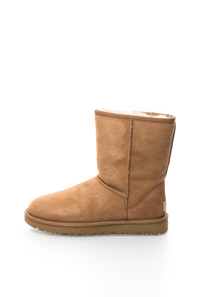 Ghete din piele intoarsa fara inchidere Classic