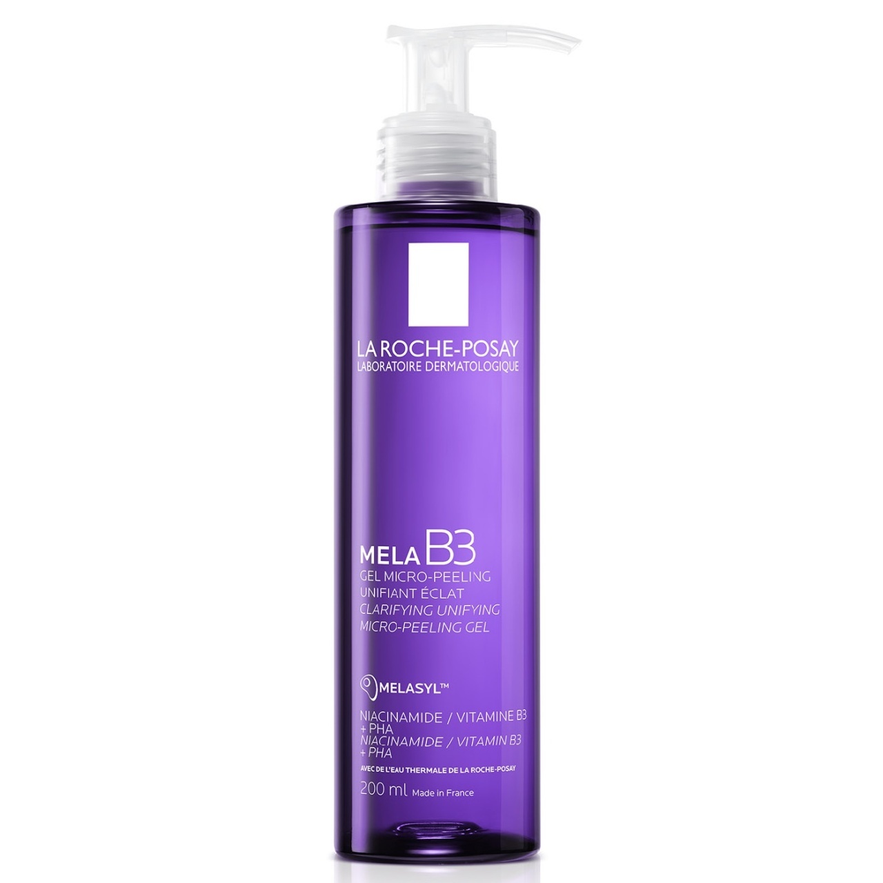 Gel micro-exfoliant anti-pete pigmentare Mela B3, La Roche-Posay, 200 ml (Gramaj: 200 ml)