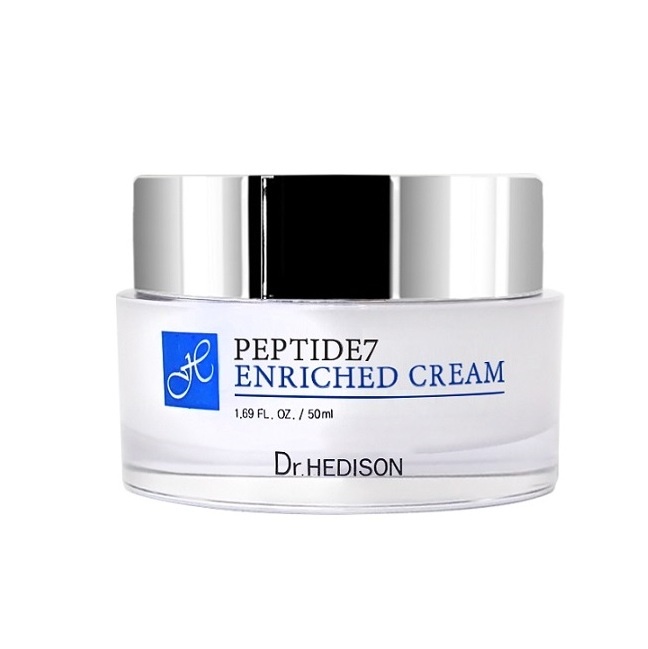 Crema hidratanta de fata cu 7 Peptide Dr Hedison, 50 ml