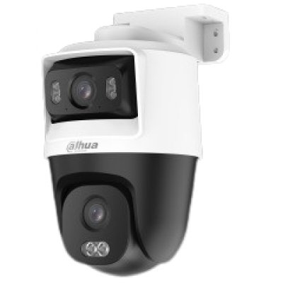 Camera PT HDCVI Dahua HAC-PTS1500C-E2-IL-A-0280B/0600B, 2+2 MP, lentila fixa 2.8 mm + PT 6 mm, Smart Dual Light (IR+WL 50m), microfon, IP66, 12 VDC