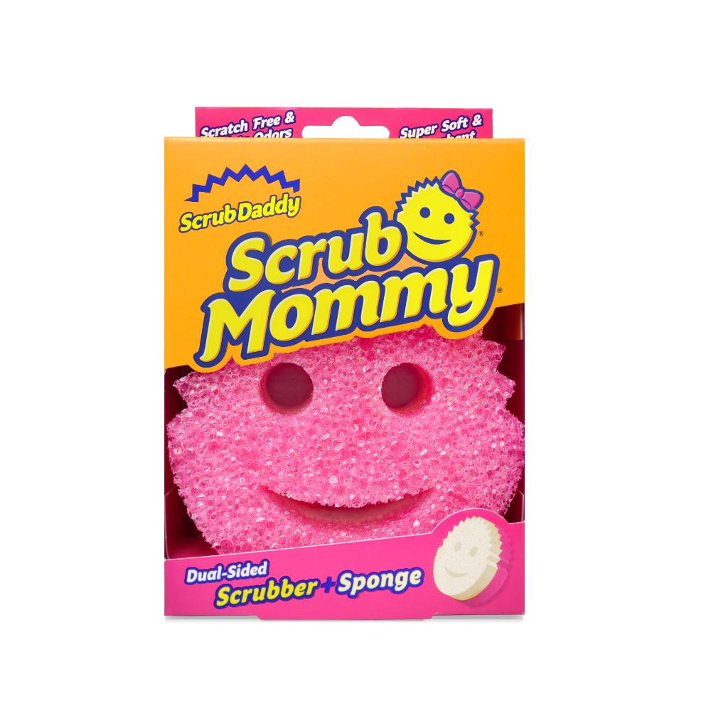 Burete de vase Scrub Mommy, roz, 1 bucata