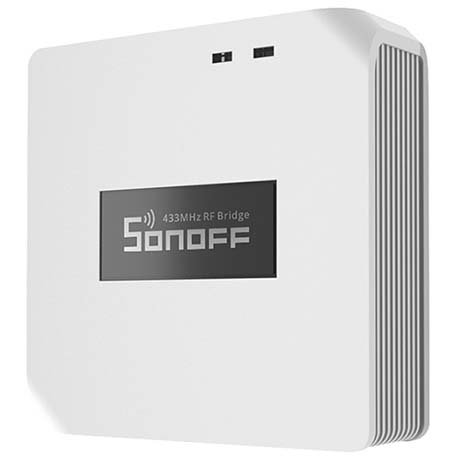 Senzori Bridge R2, RF 433 MHz, Wi-Fi, Micro USB, Control vocal si prin aplicatie, Alb