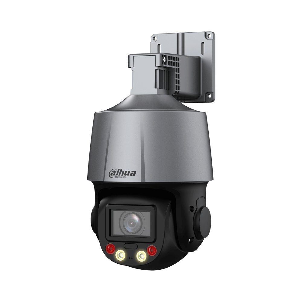 Camera IP PT Dahua SD3C405DB-GNY-A-PV, 4MP, 2.7-13.5mm, Smart Dual Light(IR 50m/WL 30m), WizSense, SMD 3.0, microfon, difuzor, slot card, IP66, PoE
