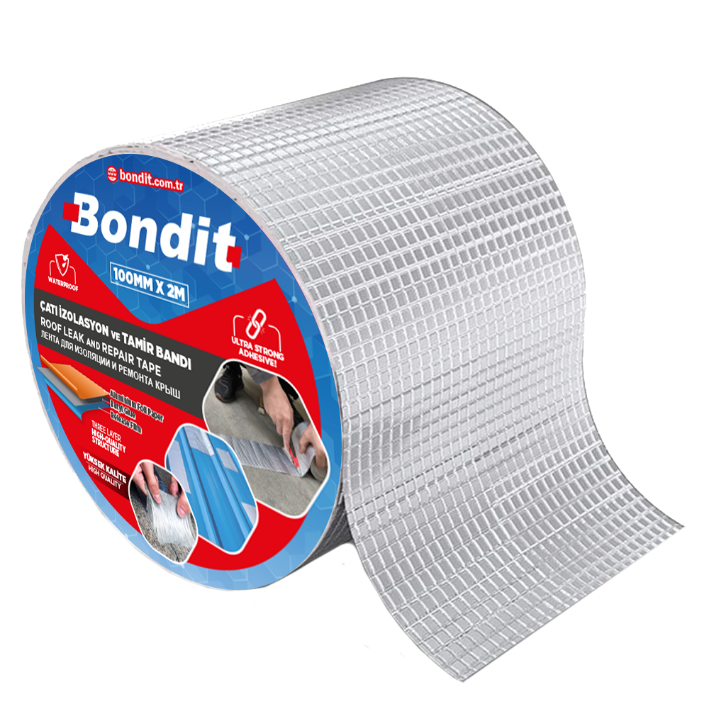 Banda reparatii acoperis Bondit, aluminiu, 59 mm x 2 m