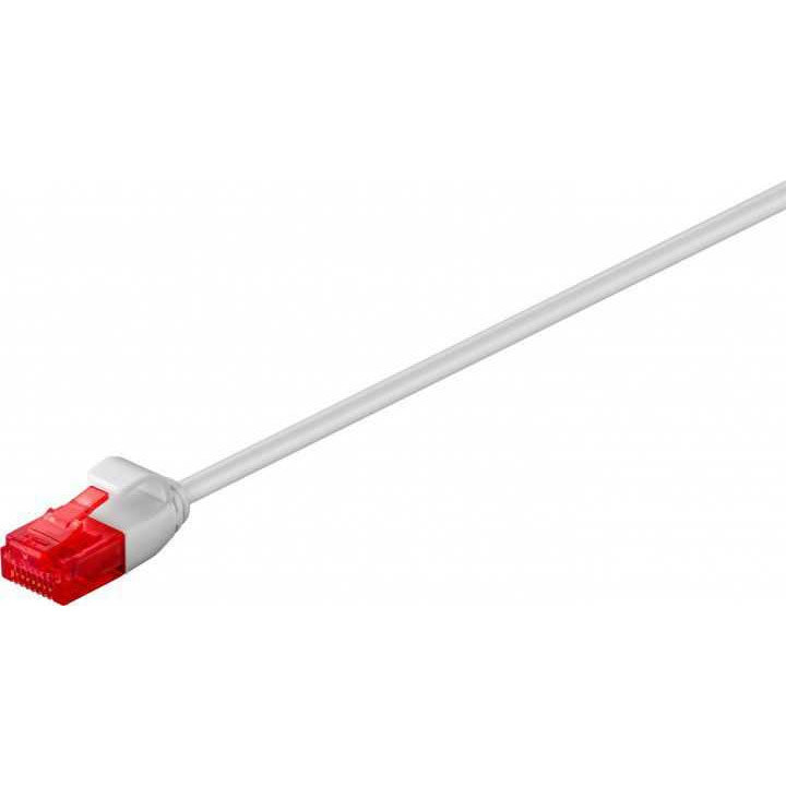Patchcord UTP SLIM Cat6 10m Gri