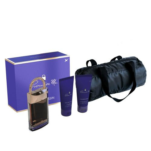 Oferte la Set Cadou Mauboussin Promise Me, Apa de parfum 100 ml + Gel de dus 100 ml + Lotiune de corp 100 ml + Geanta neagra (Continut set: 100 ml Apa de Parfum + 100 ml Gel de dus + 100 ml Lotiune de corp)