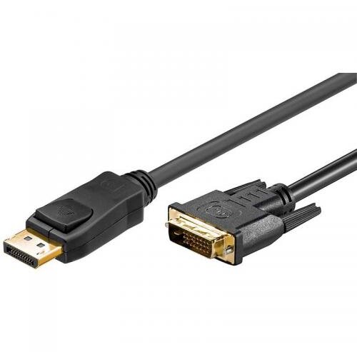 Cablu Logilink CV0133, DisplayPort - DVI-D, 5m, Black