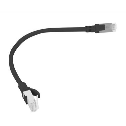 Patchcord Lanberg PCU5-10CC-0025-BK, Cat5e, U/UTP, 0.25m, Black