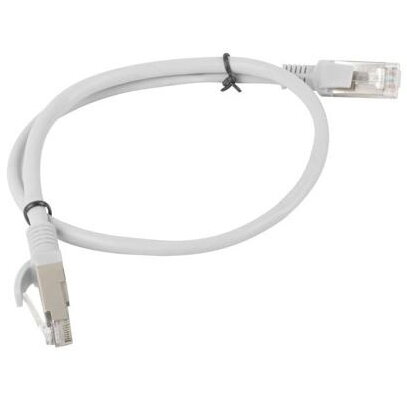 Patchcord Lanberg PCU6-10CC-0050-S, Cat6, U/UTP, 0.5m, Gri