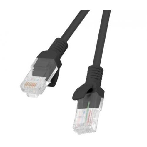 Patchcord Lanberg PCU5-10CC-1500-BK, Cat5e, U/UTP, 15m, Black