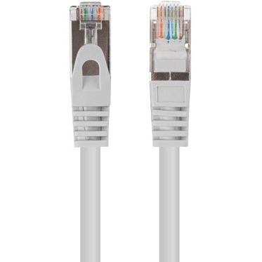 Patch Cord Lanberg PCF6-20CC-0025-S, F/UTP, Cat. 6, 0.25 m, Gray, 10 bucati