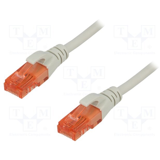 DIGITUS DK-1612-050/BL DIGITUS Premium CAT 6 UTP patch cable, Length 5,0 m, Color black