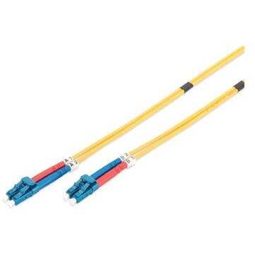 Patchcord Fibra Optica Digitus, SM 9/125 OS2 LC / LC, 10m
