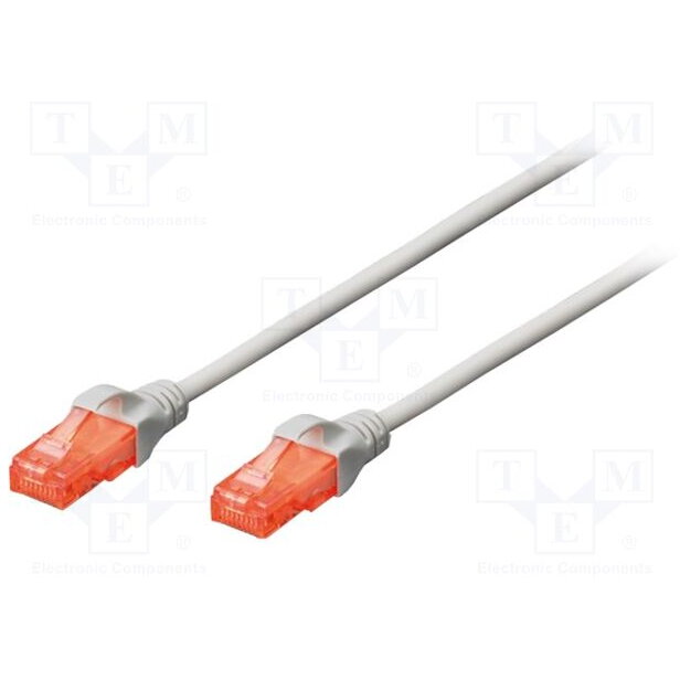 Cablu UTP Digitus DK-1512-250, CAT.5e, Patch, 25 m (Gri)
