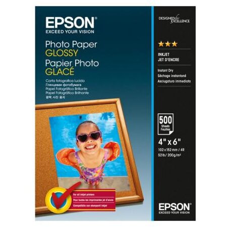 Hartie foto EPSON C13S042549, 10x15cm, 500 coli