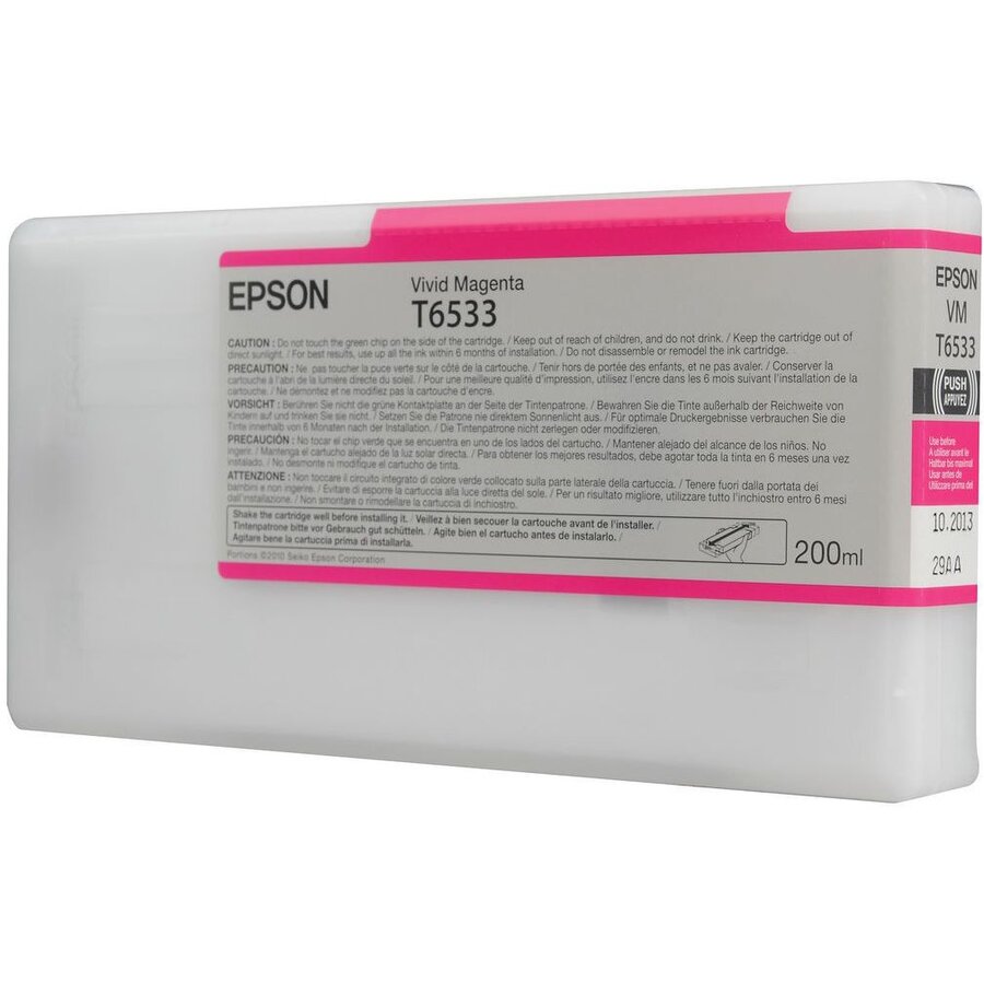 CARTUS VIVID MAGENTA C13T653300 200ML ORIGINAL EPSON STYLUS PRO 4900