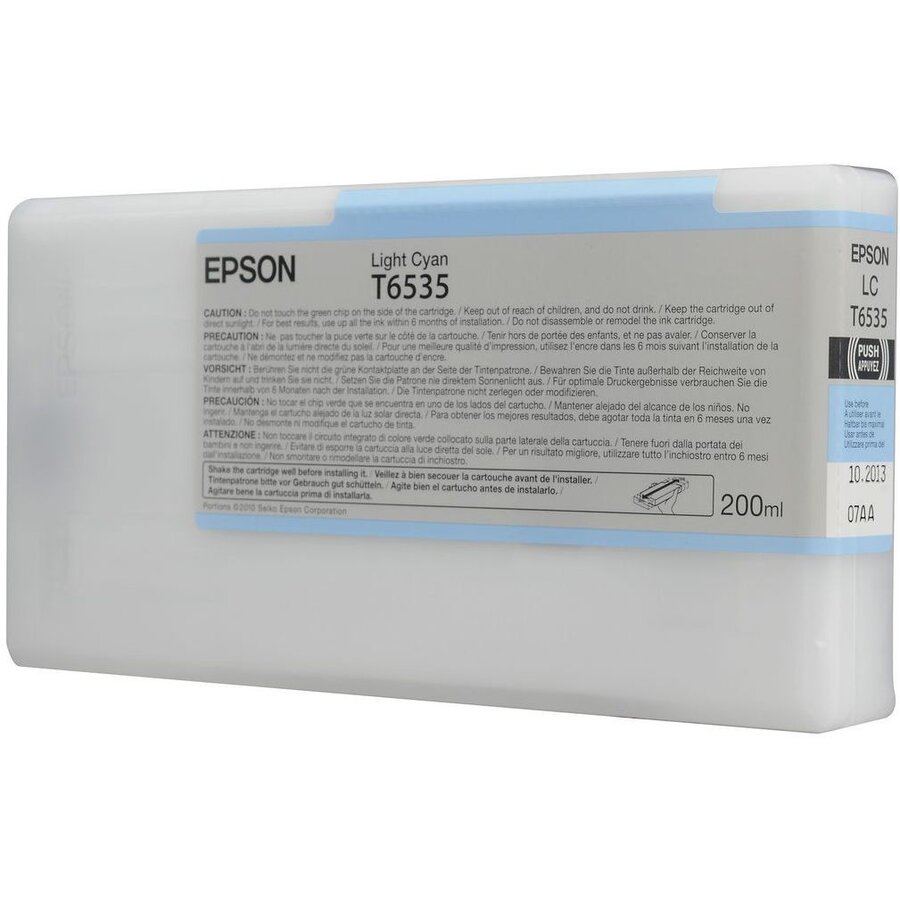 CARTUS LIGHT CYAN C13T653500 200ML ORIGINAL EPSON STYLUS PRO 4900