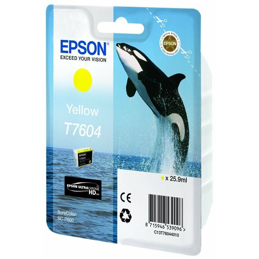 CARTUS YELLOW C13T76044010 25,9 ML ORIGINAL EPSON SURECOLOR SC-P600