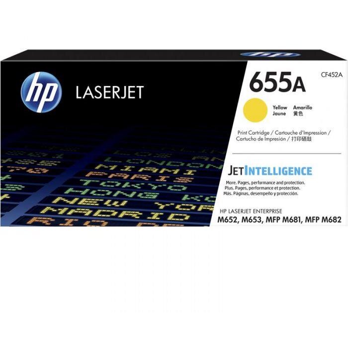 CARTUS TONER YELLOW NR.655A CF452A 10,5K ORIGINAL HP LASERJET ENTERPRISE M652N