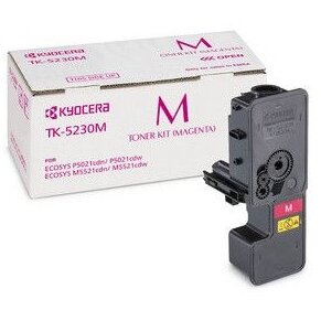 CARTUS TONER MAGENTA TK-5230M 2.2K ORIGINAL KYOCERA ECOSYS M5521CDN