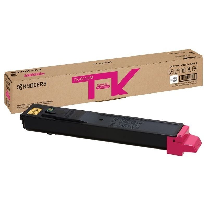 CARTUS TONER MAGENTA TK-8115M 6K ORIGINAL KYOCERA M8124CIDN