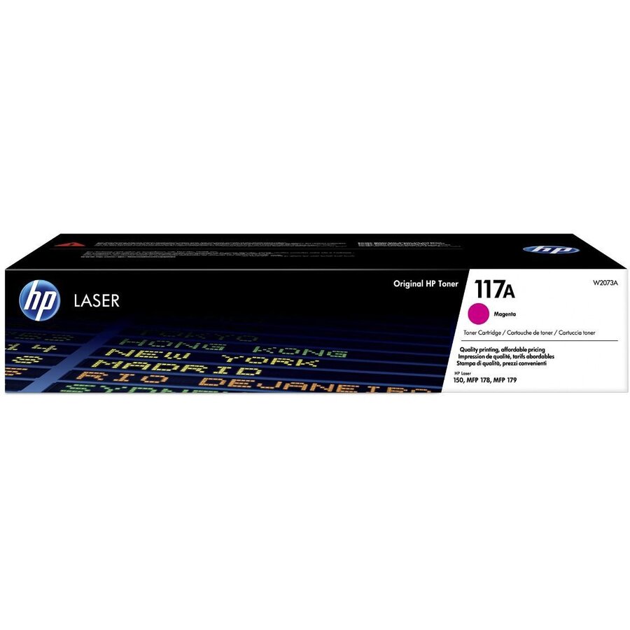 CARTUS TONER NR. 117A MAGENTA W2073A 0.7K ORIGINAL HP COLOR LASER MFP 179FNW