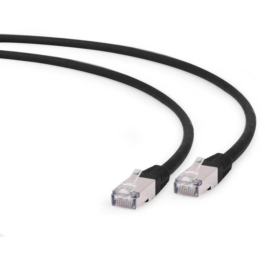 GEMBIRD PP6A-LSZHCU-BK-5M Gembird patchcord RJ45, cat. 6A,SFTP, LSZH, 5m, black