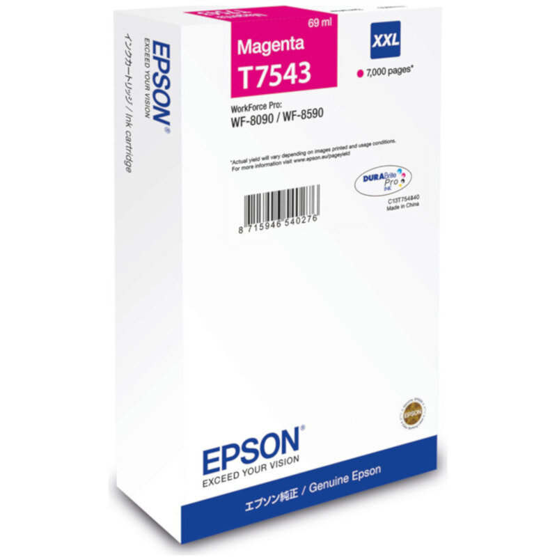 Cartus Epson T754340 Magenta,Singlepack, 1 x 69.0 ml, XXL