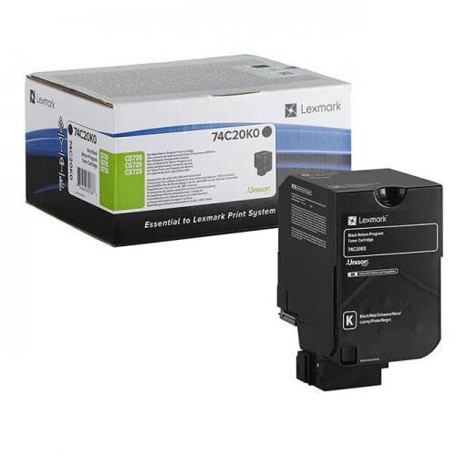 Toner Lexmark Black 74C20K0