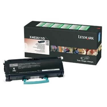 Lexmark Toner X463A11G Black Return