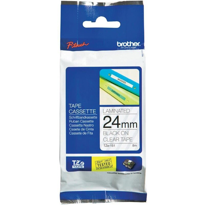 Brother Banda laminata TZE151