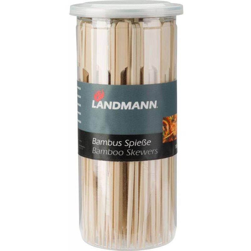 Set  Landmann 15545, 100 frigarui gratar din bambus,19 cm