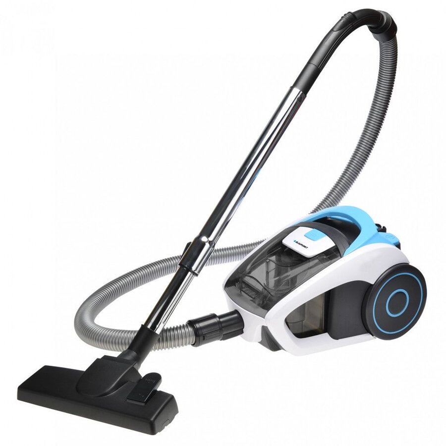 Aspirator fara sac Blaupunkt VCC301, 1.2 l, 700 W, clasa energetica A, tub telescopic metalic, Albastru / Gri