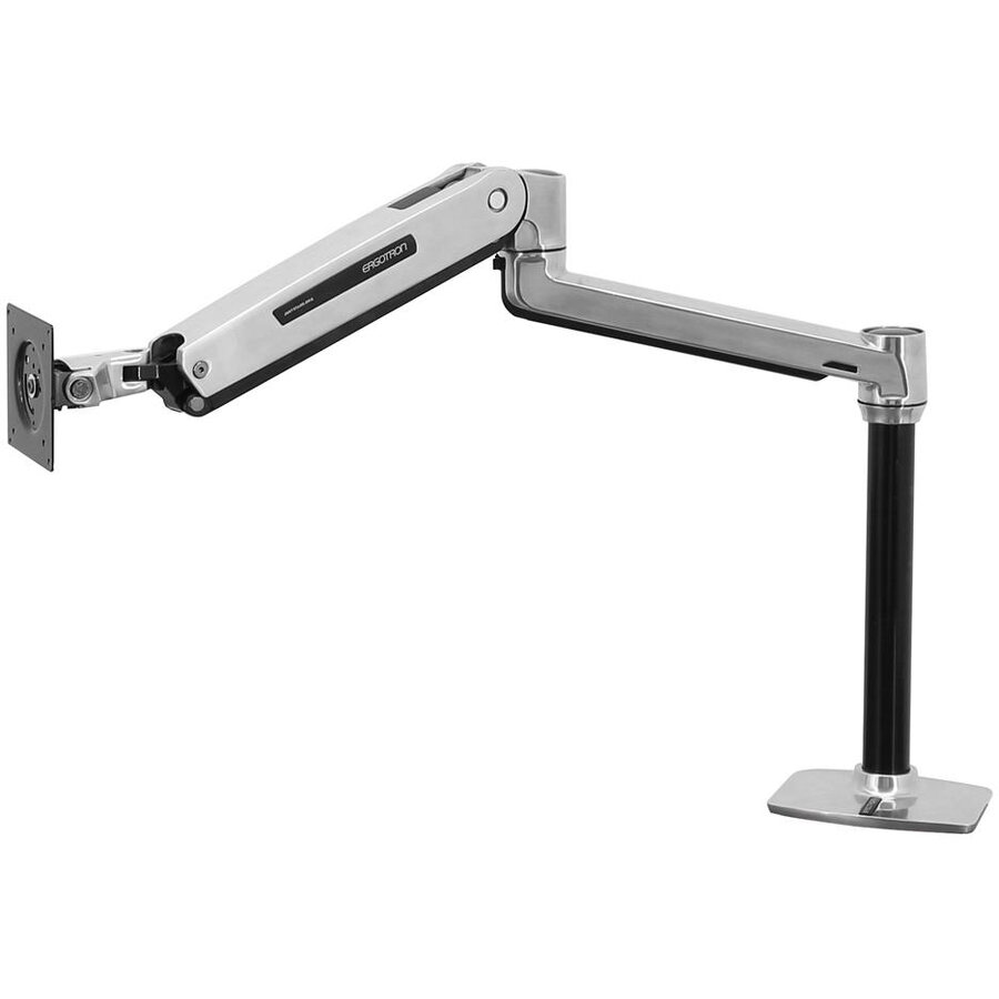 LX HD SIT-STAND DESK MOUNT POL/46IN 6.4-13.6KG LIFT50 MIS-D/EF