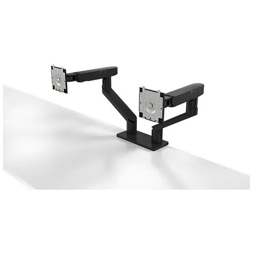 Suport TV / Monitor DELL MDA20, 19 - 27 inch, Dual monitor, Negru