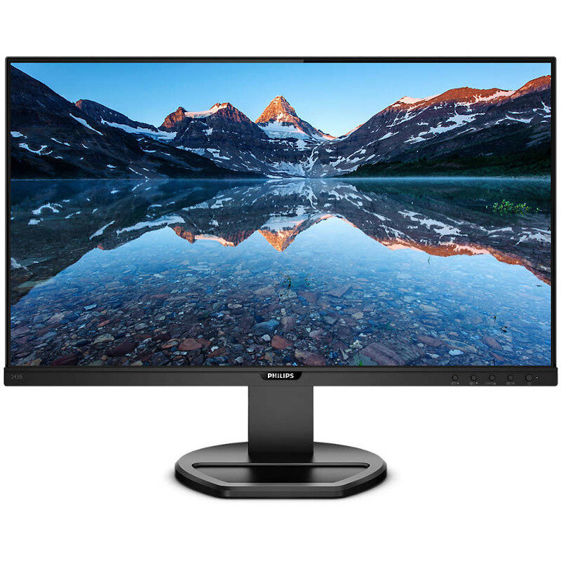 Monitor LED Philips 243B9 23.8 inch 4 ms Negru 75 Hz