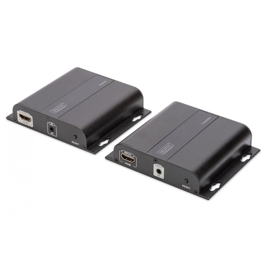 Digitus DS-55122 repetoare audio/video Emitator & receiver AV Negru