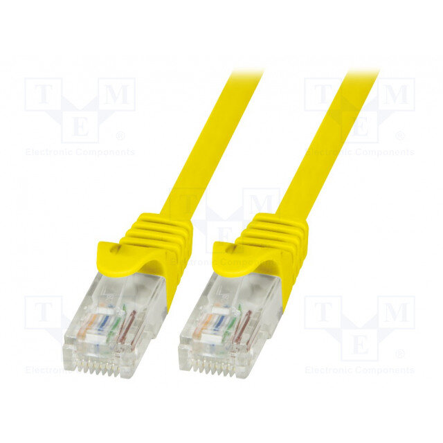 Cablu Patchcord CAT6 U/UTP EconLine 1,50m galben