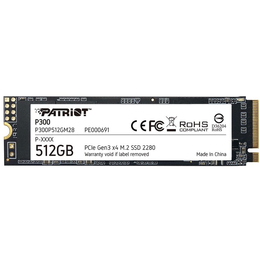 Patriot SSD P300 512GB PCI Express x4 M.2 2280