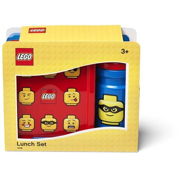 Set pentru pranz LEGO Classic albastru-rosu  (40580001)
