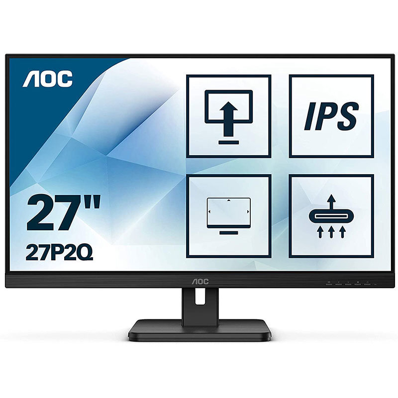 Monitor LED AOC 27P2Q 27 inch FHD IPS 4ms Black